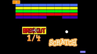 Como hacer el videojuego de atari breakout en scratch 1/4