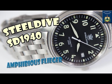 Steeldive SD1948S CUSN8 Bronze Dive Watch NH35 Mechanical Mens Sapphire  Glass Pilot Diving Watch|Mechanical Watches| - AliExpress