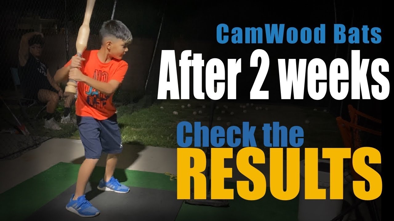 CamWood Bat 2 week progress Results - YouTube