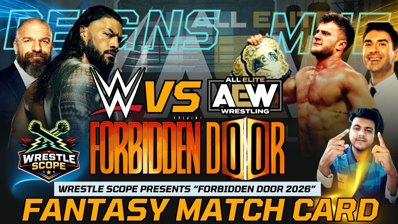 AEW X WWE Forbidden Door 2026 | Full Dream Match Card, Predictions ...