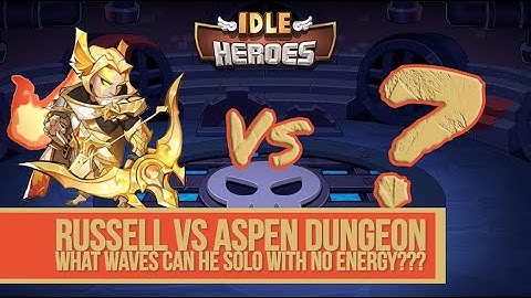 Idle Heroes - Russell vs Aspen Dungeon with No Energy