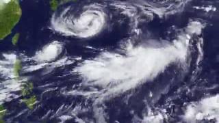 Fujiwhara Effect Between Typhoon Fung-Wong And Super Typhoon Typhoon Fengshen 2002