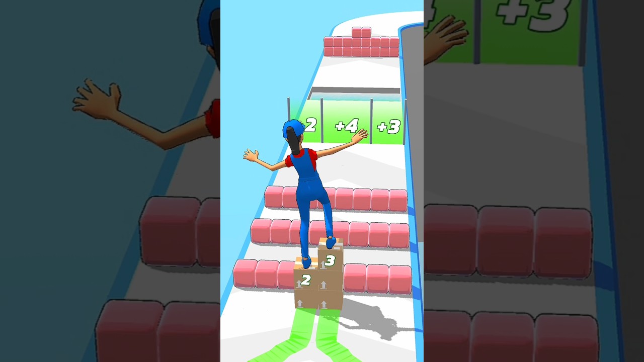 🤯📦 Delivery girl cargo skates / iso trending gameplay level 149 🎮💯 