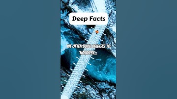 We Often Build Bridges to Nowhere... #shorts