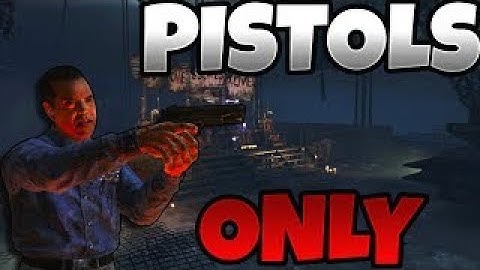 Mob of the Dead Pistols Only - BO2 Zombies Challenge