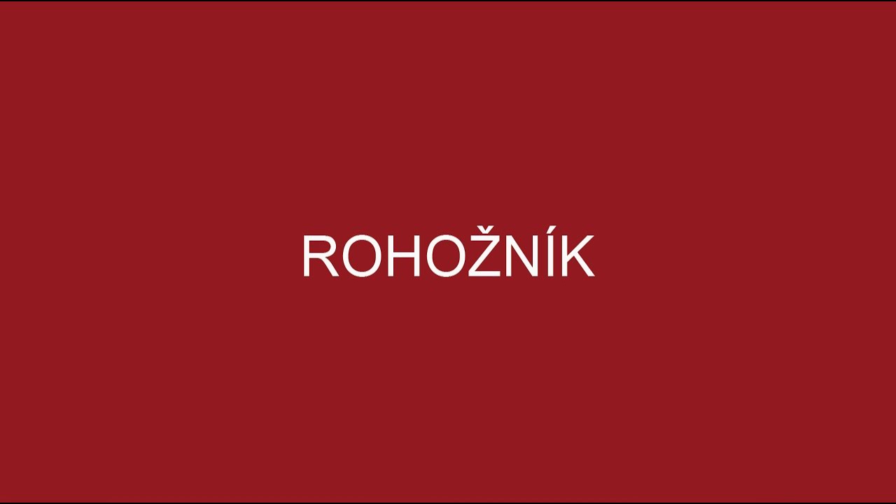ROHOŽNÍK