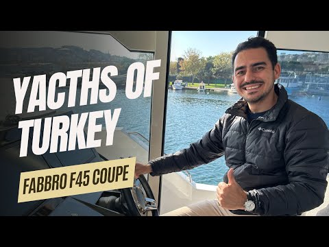Testing Fabbro Yachts F45 Coupe Model - Turkish Luxury Yacht Sea Trial