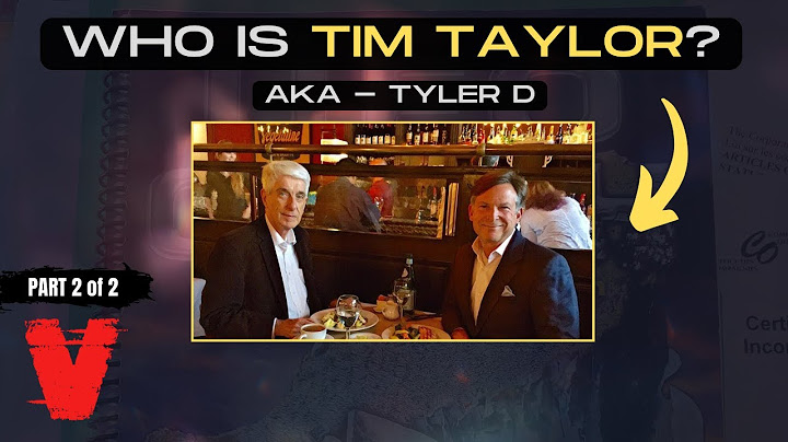 PART 2: Who is Tim Taylor? Featuring Grant Cameron & Nicole Sakach