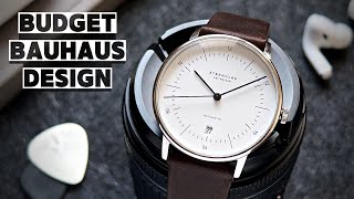 Bauhaus on a Budget! Sternglas Naos Automatik 38mm | REVIEW screenshot 2
