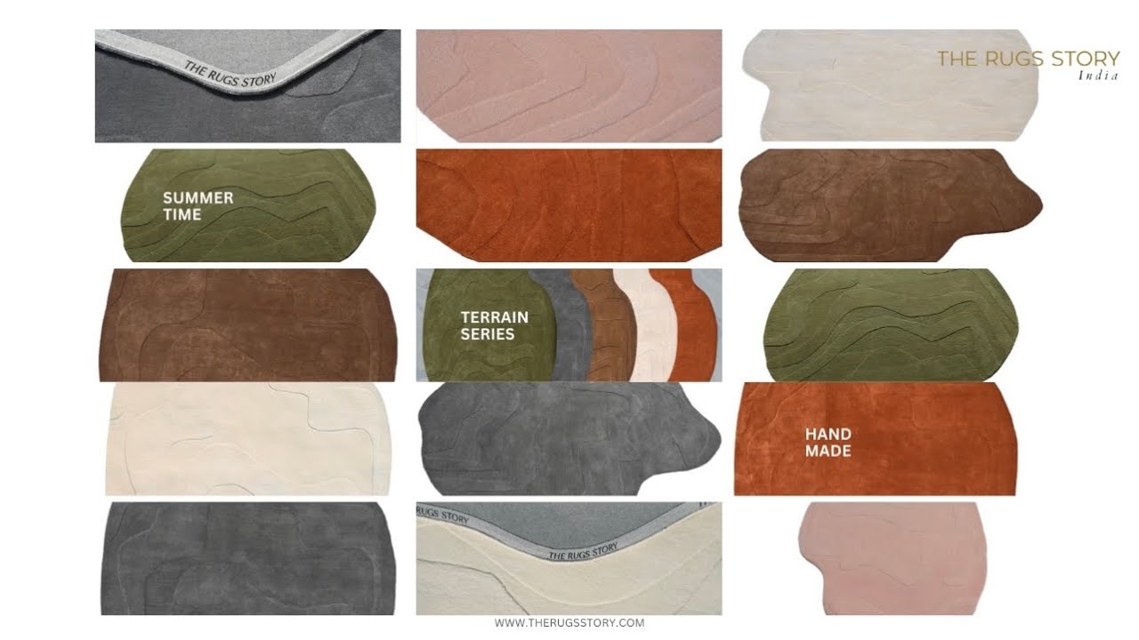 Youtuber Rugs Terrain Textured Rugs | Home Decor | Rugs for Home - YouTube