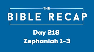 Day 218 (Zephaniah 1-3)
