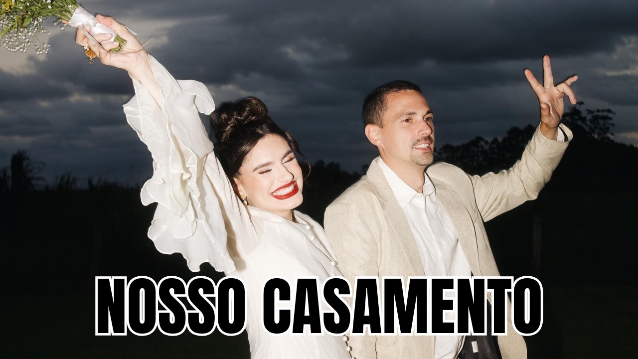 bastidores do dia do meu casamento - VLOG REAL!