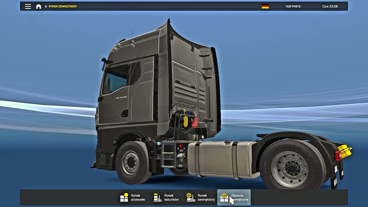 Euro Truck Simulator 2 Trasa MAN-em do kiloni