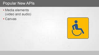 HTML5 and Accessibility HTML 5 API's