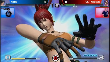 N4US vs. CE | Capsule @ Sharkade Circuit KOFXIV 4-7-17