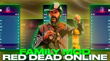 🟨**DIVINE** Family Mod Menu - Red Dead Online | Greated Mods For RDR | Many Functions | FREE 100%🟩