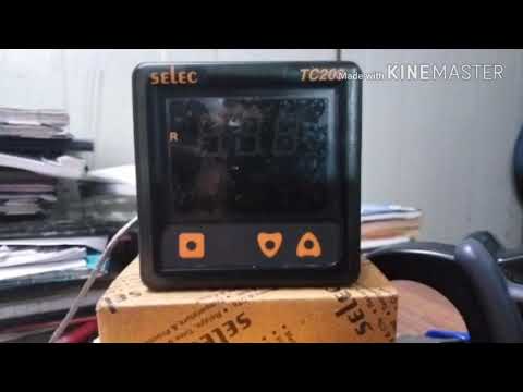 Selec Tc 3 Temp Controller Parameter Setting Youtube