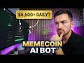 Watch This AI Bot Hunt Memecoin Profits in Real Time! NEW Memecoins Sniper bot (Live Trading)