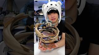 100均にある物だけでクロコダイルジオラマ作ってみた!!#onepiece