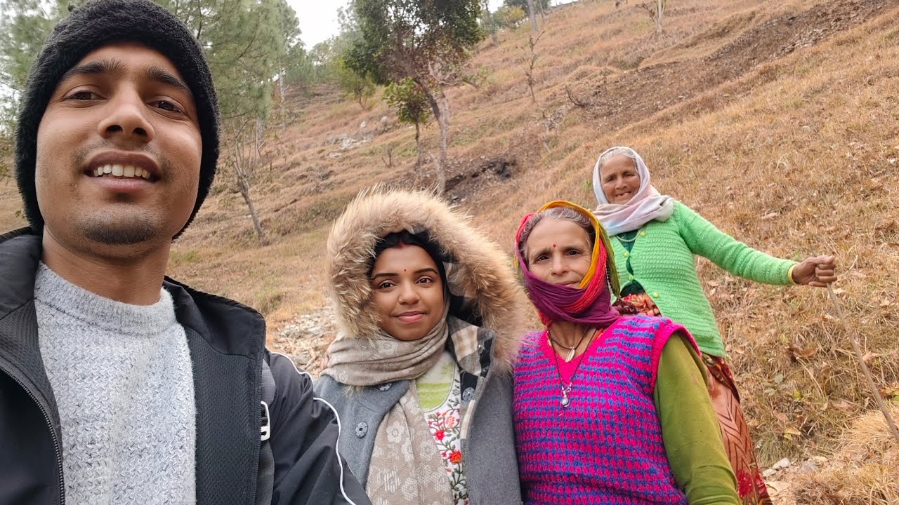 आज नानी के घर और शाम को बनाई पकौड़ी #vlog #uttarakhand #tehrigadwal #viral #video #phadilifestyle 