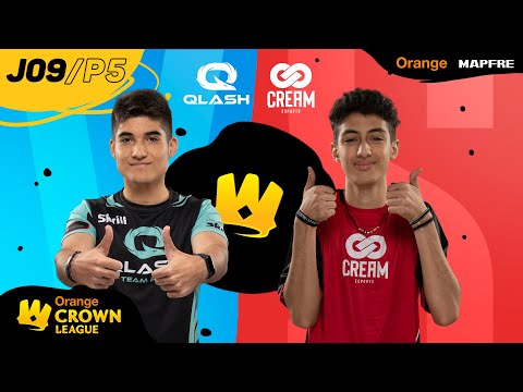QLASH VS CREAM ESPORTS | CROWN LEAGUE CLASH ROYALE | (partido 5) Jornada 09 | Temporada 2020