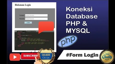 membuat system login dan logout menggunakan php mysql & cara menghapus session