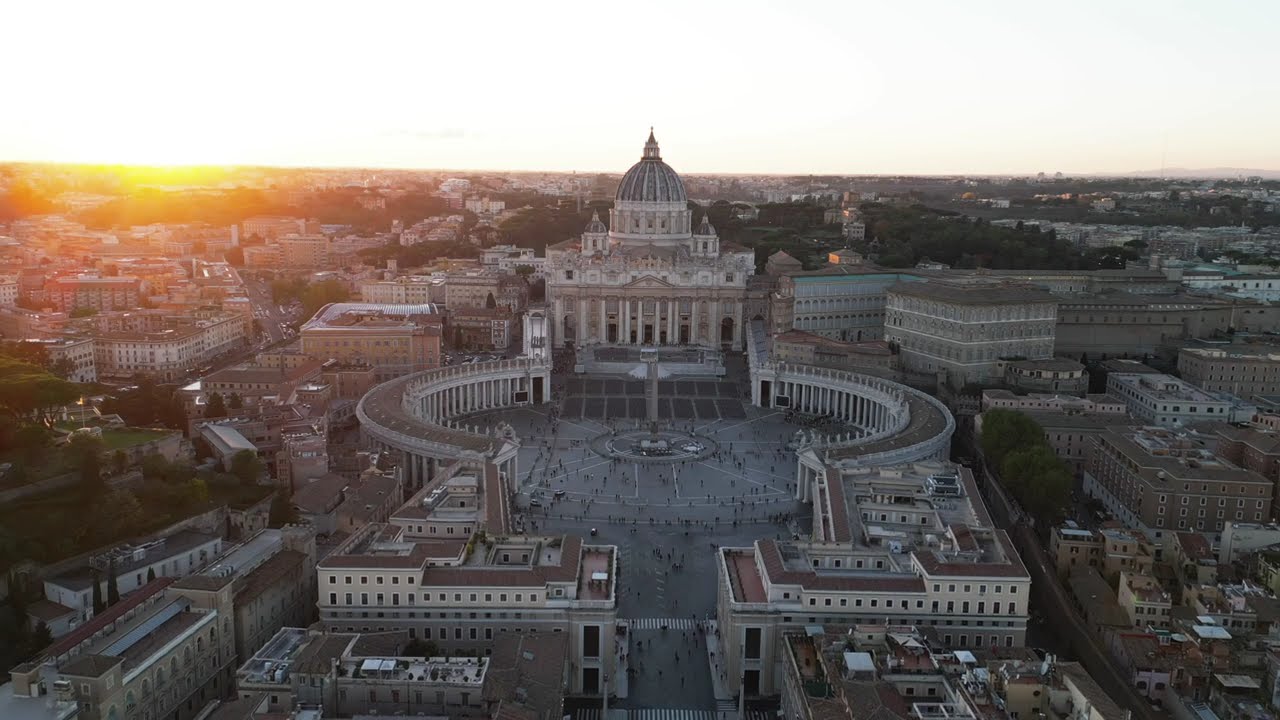 Aerial View of Vatican City