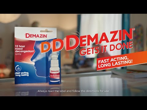 Demazin 12 Hour Nasal Decongestant Spray 20mL