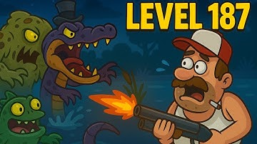 Swamp Attack 2 Level 187 Gameplay Walkthrough