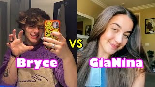 Bryce Mckenzie vs GiaNina Paolantonio ✨🌠 Tik Tok Dance Compilation