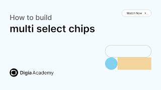 How to build multi select chips.