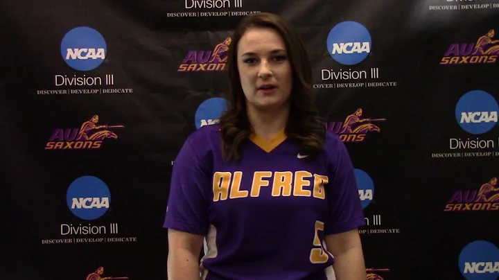 Alfred University Softball - Shannon Schaefer