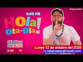 Alex Otaola en Hola! Ota-Ola en vivo por YouTube Live (lunes 12 de octubre del 2020)