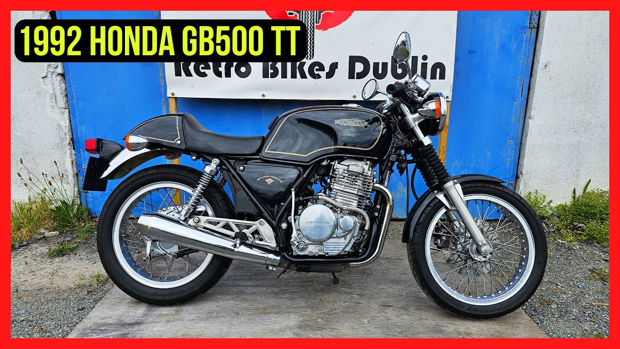 Cafe Racer Classic: The 1992 Honda GB500 TT - YouTube