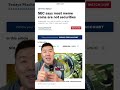 SEC: Memecoins are NOT securities, buyer beware