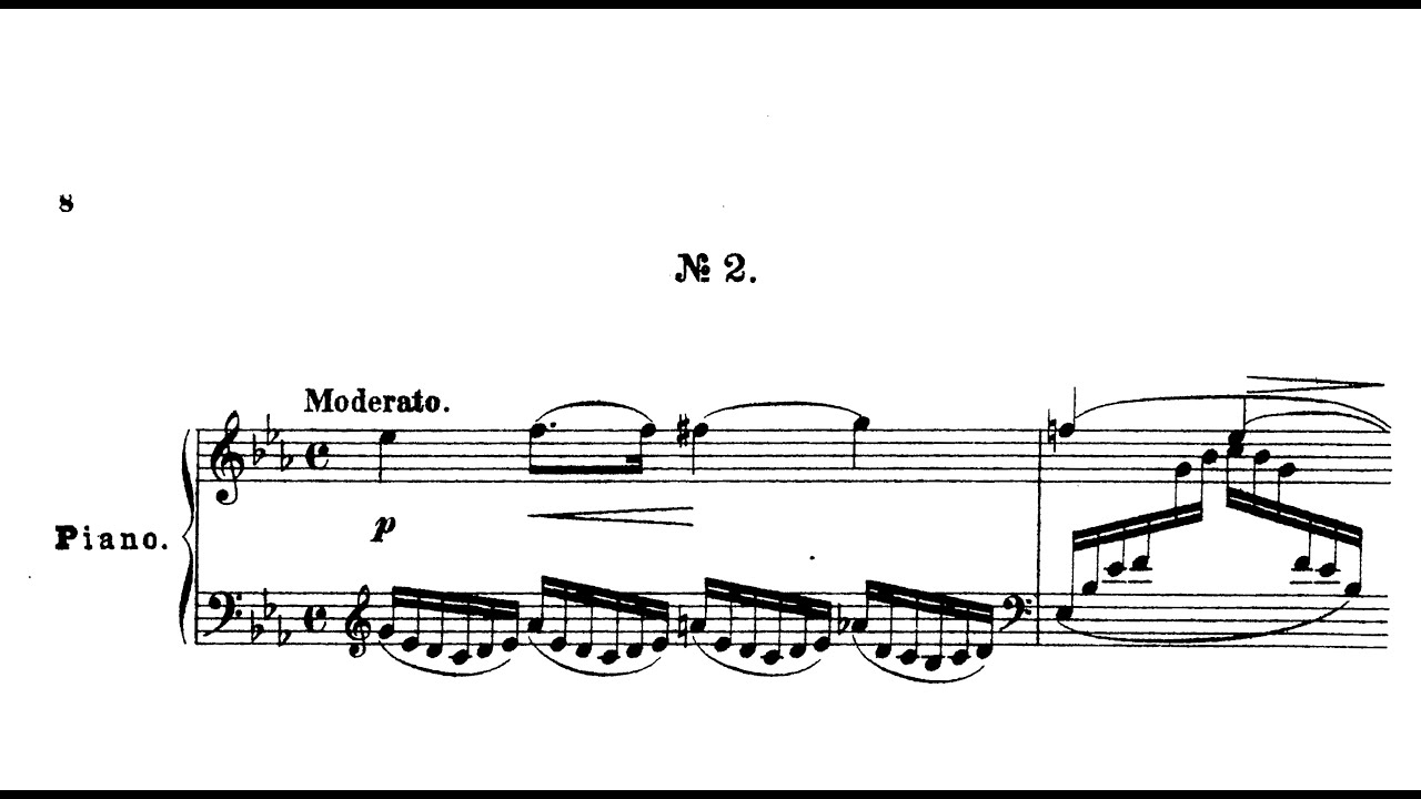 Anton Arensky | Etude Op.74/2