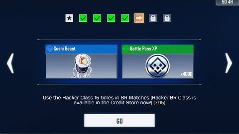 Call Of Duty Mobile Use the Hacker Class 15 times in BR Matches Task Complete