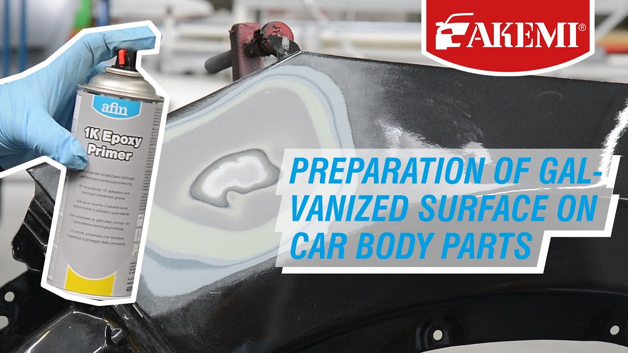 Preparation of galvanized surface on car body parts YouTube