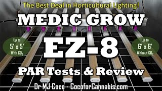 Medic Grow EZ-8 PAR Tests and Review