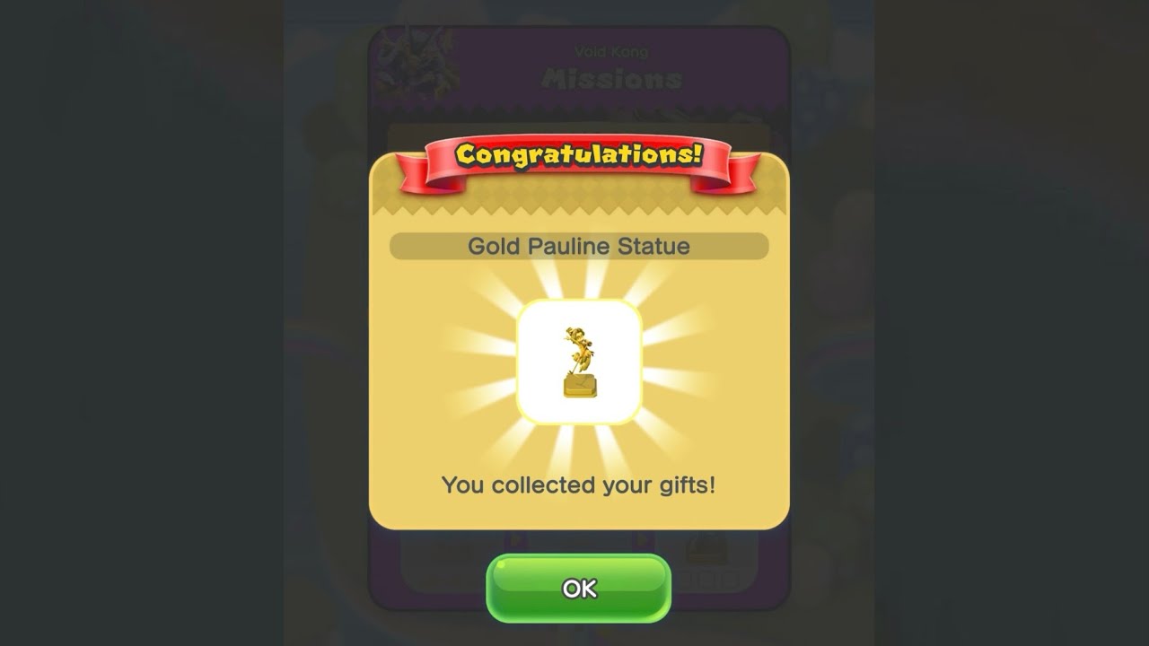 Getting the Gold Pauline Statue in Super Mario Run