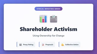 Shareholder Activism Explained: How to Use Your Ownership to Drive Corporate Change