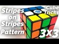 Stripes on Stripes 3x3 Pattern Trick