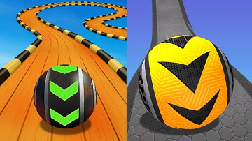 Sky Rolling Ball 3D vs Rolling Ball Sky Escape Walkthrough,iOS Android Ball Run New Update(Part:131)