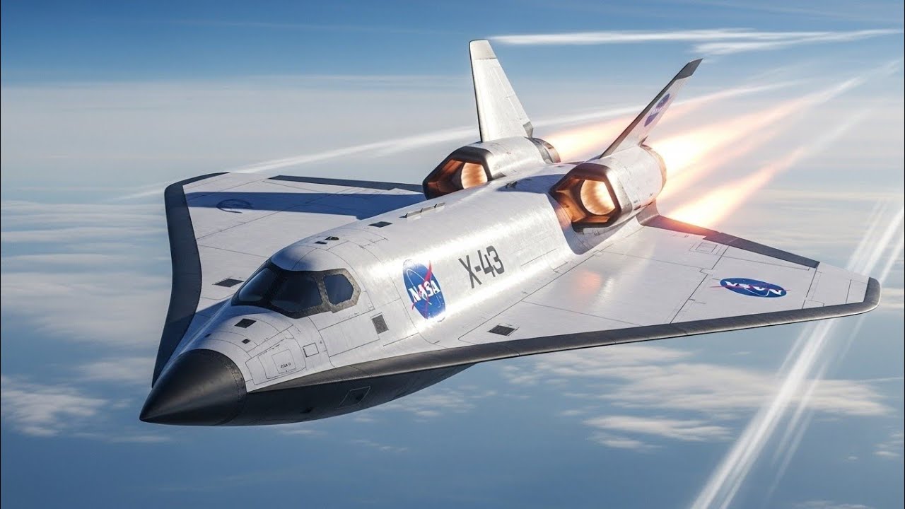 NASA X-43 — The Fastest Aircraft in the World | Mach 9.6 Hypersonic Jet ...