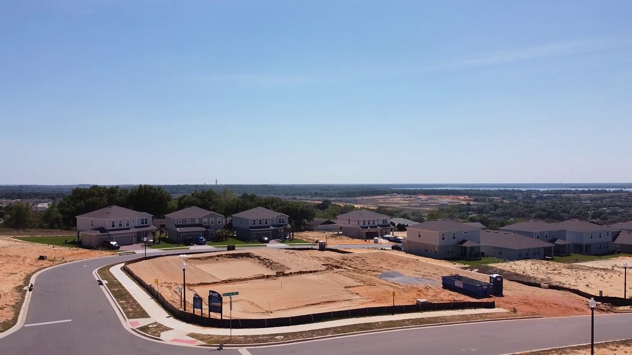 Aerial Drone Views New homes Minneola Florida YouTube