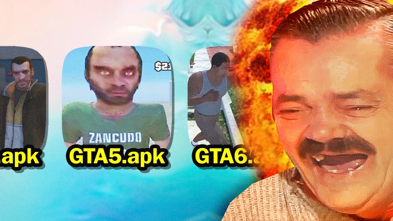 Пытаюсь скачать GTA 5 на мобильный телефон (плохие игры для Android)