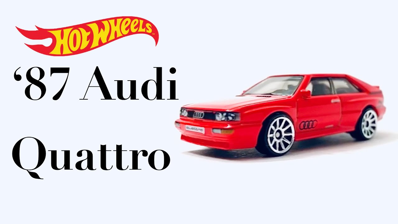 Hot Wheels '87 Audi quattro - YouTube