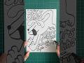 Illustrator Hand Draws Dog Illustration Poster #drawing #illustration #artist #posterart