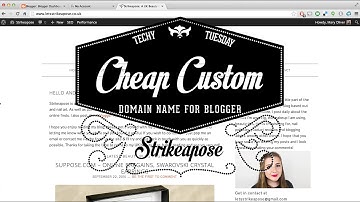 Setting up a Cheap Custom Domain From GoDaddy with Blogger
