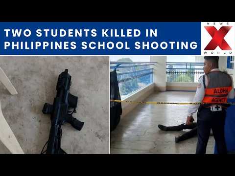 Video Philippines School Shooting: Two Students Killed As Gunman Dies By Suicide | NewsX World